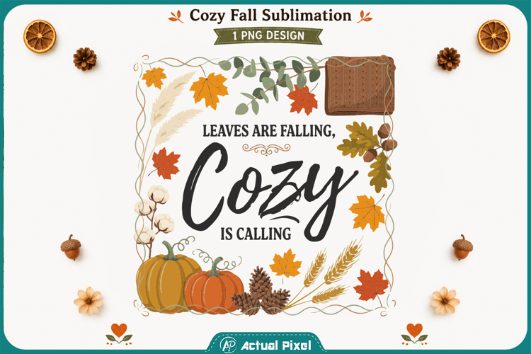 Cozy Fall Sublimation Quotes