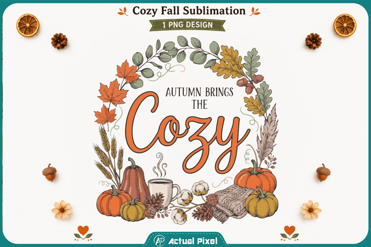 Cozy Fall Sublimation Quotes