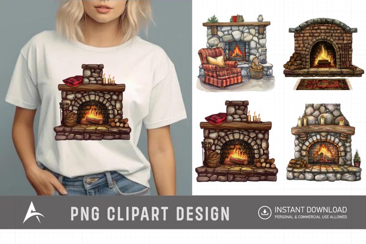 Christmas Scene Clipart Image 20