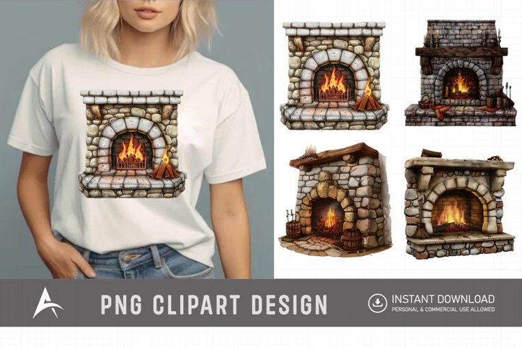 Christmas Scene Clipart Image 24