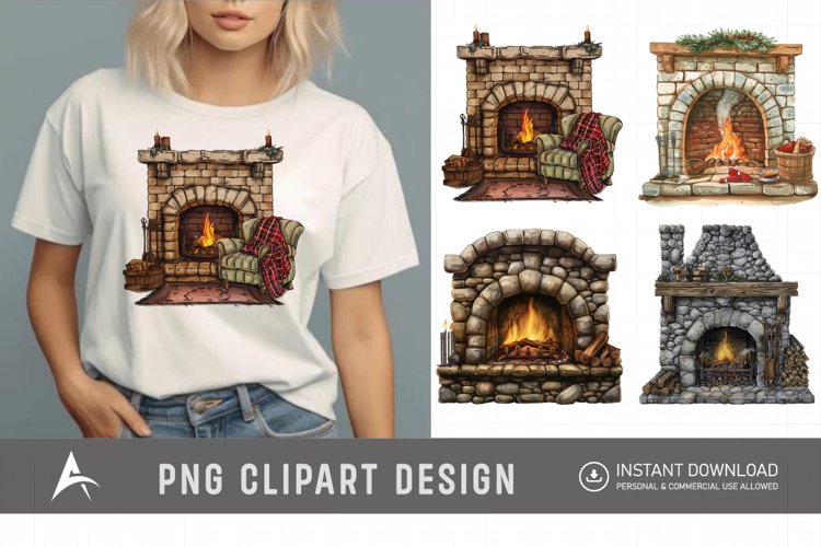 Christmas Scene Clipart Image 17