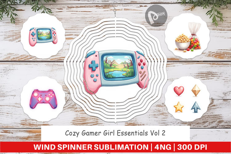 Cozy Gamer Essentials Wind Spinner