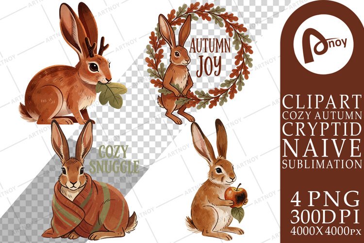 Harvest Jackalope Sublimation example image 1