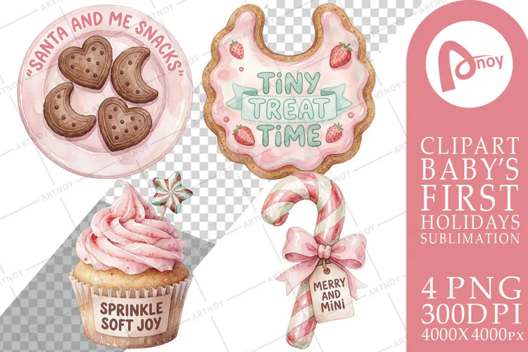 Cozy Holiday Treats Tiny Hands Sublimation