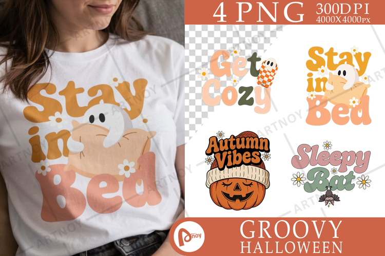 Cozy Lazy Ghoul Halloween Sublimation