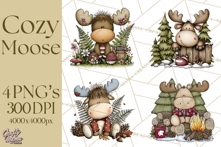 Moose Illustration Image 23