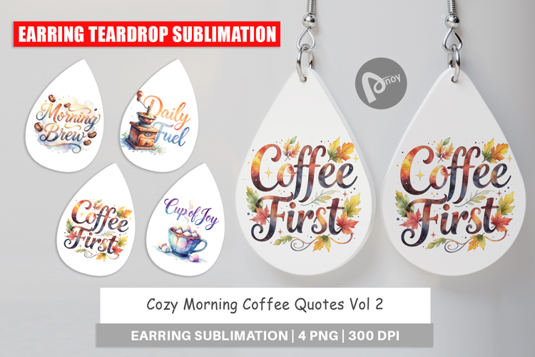 Earring Sublimation Designs Image 2
