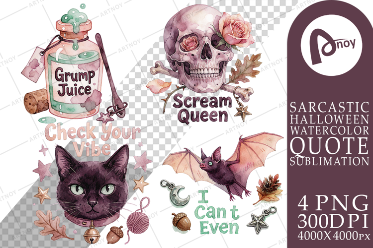 Sarcastic Halloween Sublimation