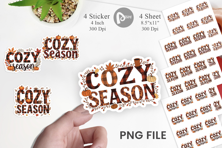 Cozy Season Sticker