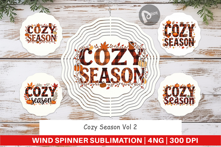 Cozy Season Wind Spinner