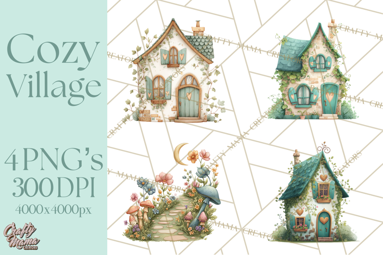 Cute Neighborhood Town Creator PNG Clipart