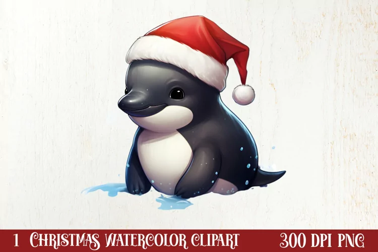Cozy Winter Animals Clipart, Christmas Clipart