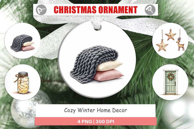 Christmas Ornament Sublimation Designs Image 16