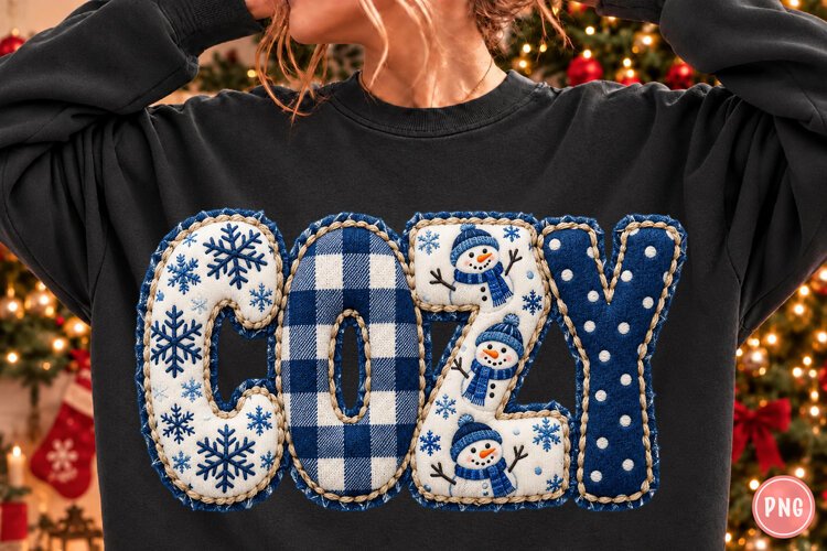 Cozy Winter Snowman Design PNG example image 1