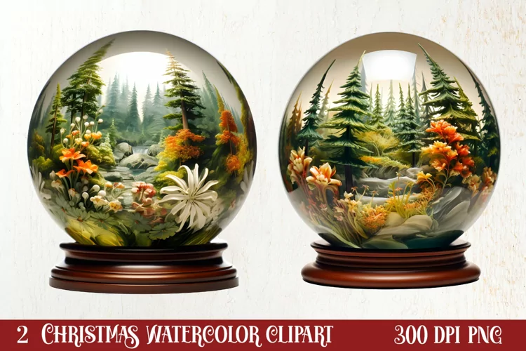 Cozy Winter Sublimation Clipart, Christmas Clipart
