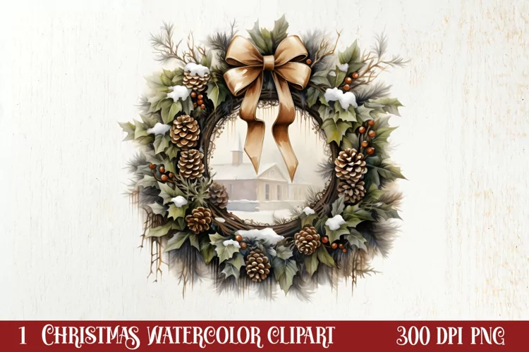 Cozy Winter Sublimation Clipart, Christmas Clipart