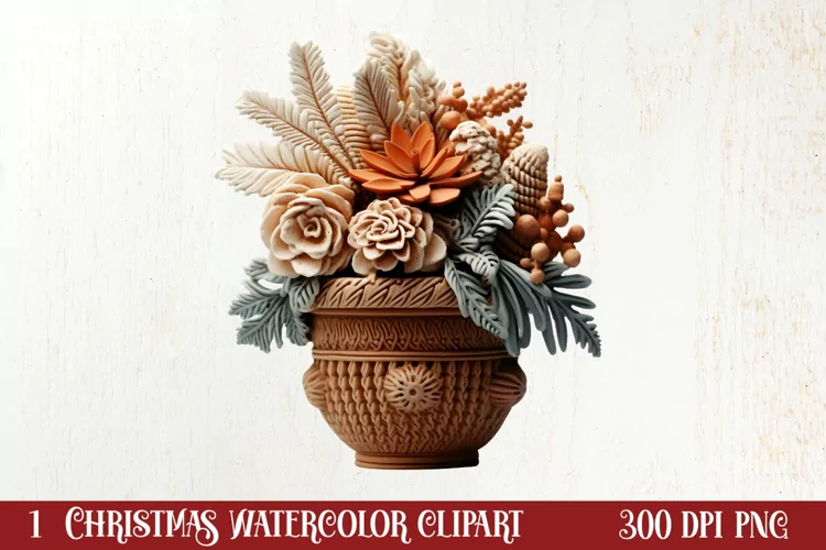 Cozy Winter Sublimation Clipart, Christmas Clipart