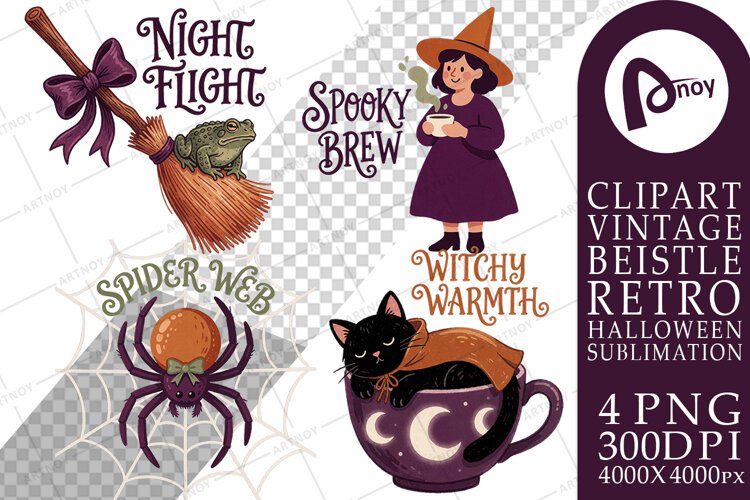 Cozy Witch Brew Parlor Sublimation example image 1