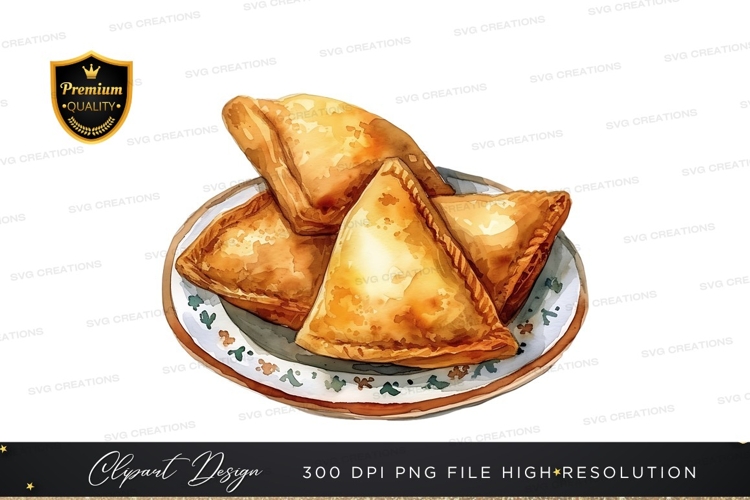 Delicious pastries on a plate