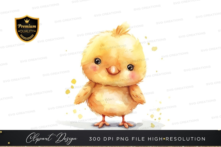 Baby Chick Clipart Image 9