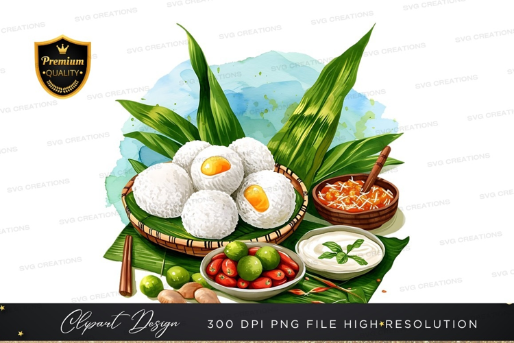 Traditional indonesian snack