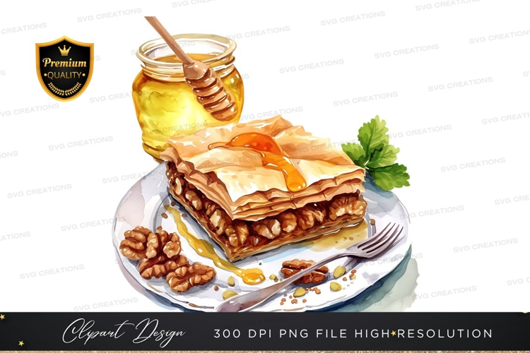 Honey walnut pastry
