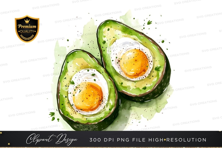 Avocado Illustration Image 19