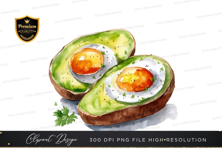 Avocado Illustration Image 18
