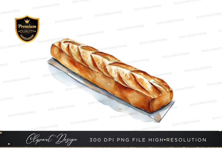 Baguette Clipart Image 8