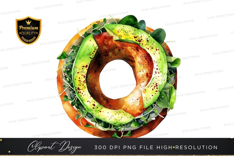 Avocado Clipart Image 19