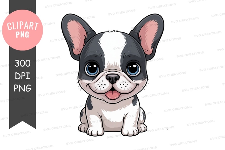 French Bulldog Clipart Image 5