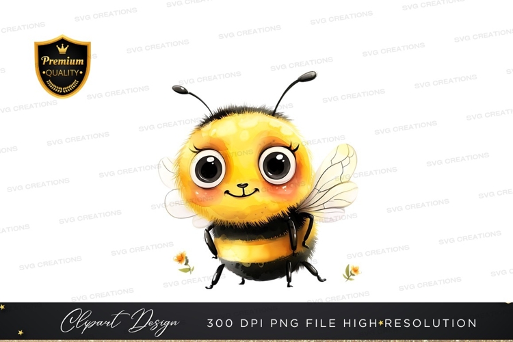 Bee Clipart Image 5