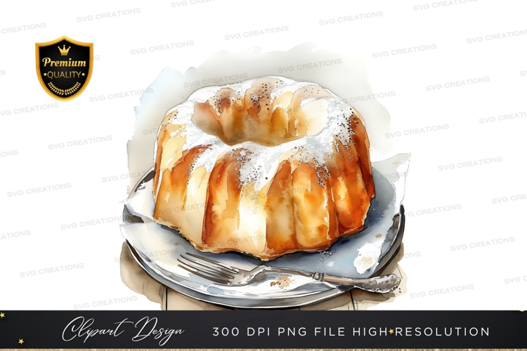 Delicious bundt cake