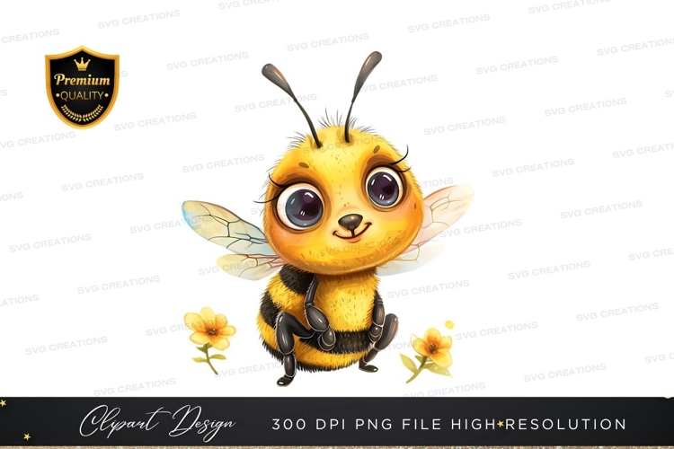 Bee Clipart Image 2