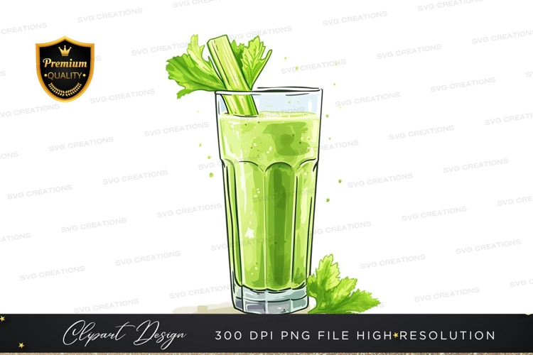 Fresh celery juice