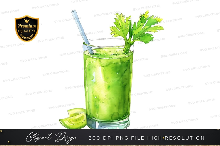 Refreshing green smoothie