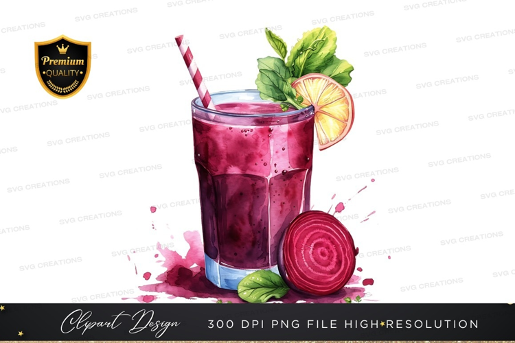 Vibrant beetroot smoothie
