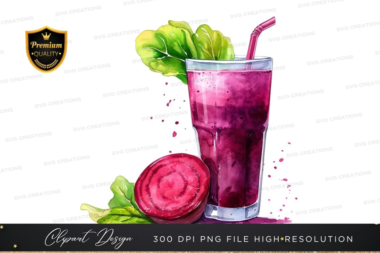Vibrant beetroot smoothie