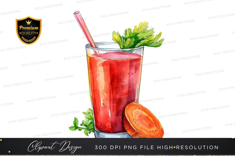 Vibrant iced tea with straw and lemon
