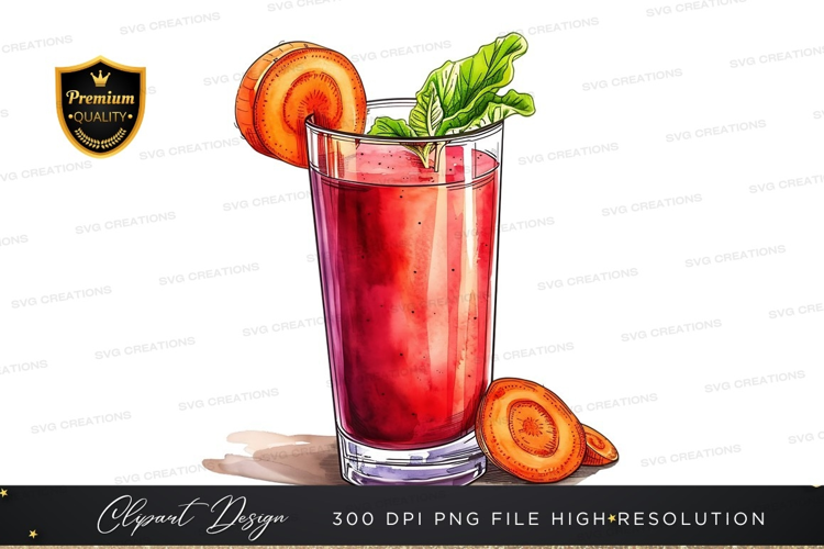 Vibrant berry smoothie