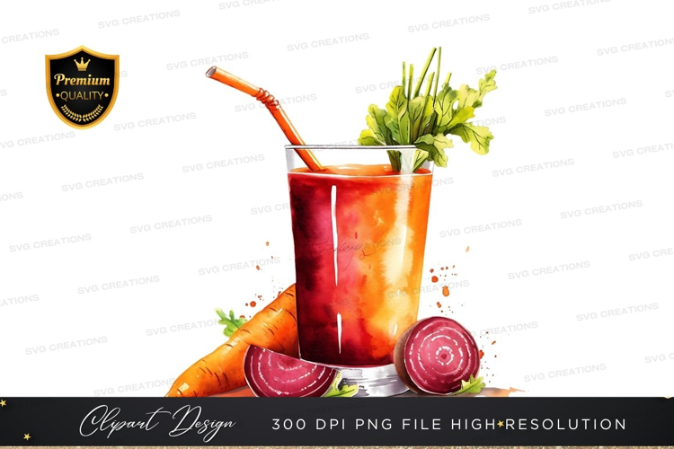 Vibrant vegetable smoothie