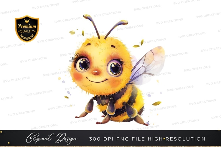 Bee Clipart Image 16