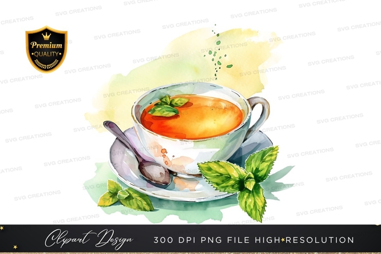 Tea Cup Illustration Image 5