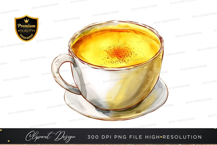 Warm coffee in a mug