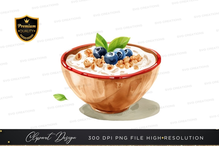 Healthy breakfast yogurt bowl