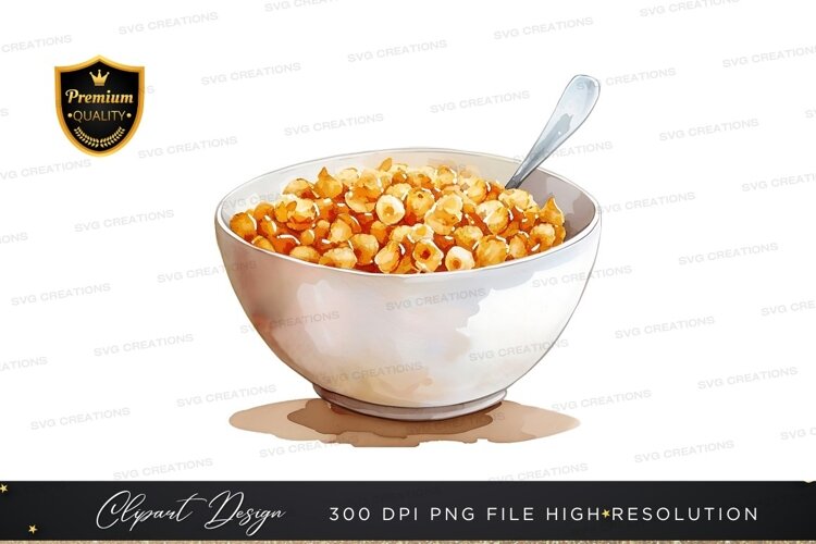 Bowl of cereal example image 1
