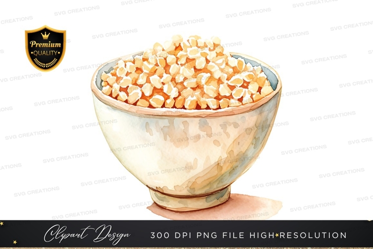 Popcorn Illustration Image 14