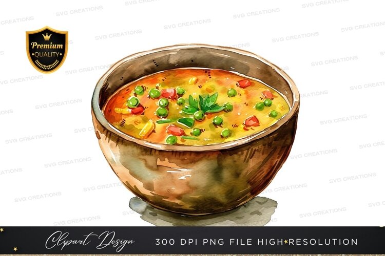 Delicious vegetable soup example image 1