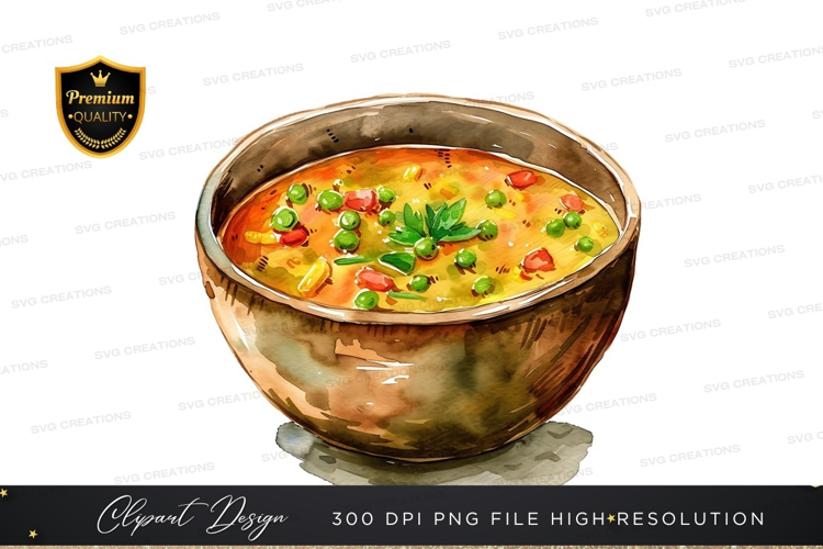 Delicious vegetable soup