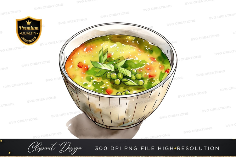 Vibrant vegetable soup